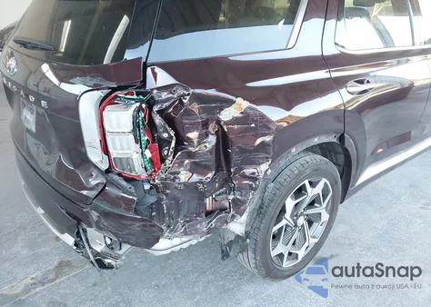 2022 Hyundai Palisade Calligraphy from USA, damaged, VIN KM8R74HE3NU446777